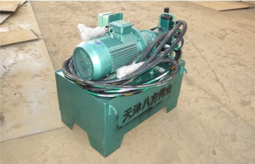 Power unit working on a confined site