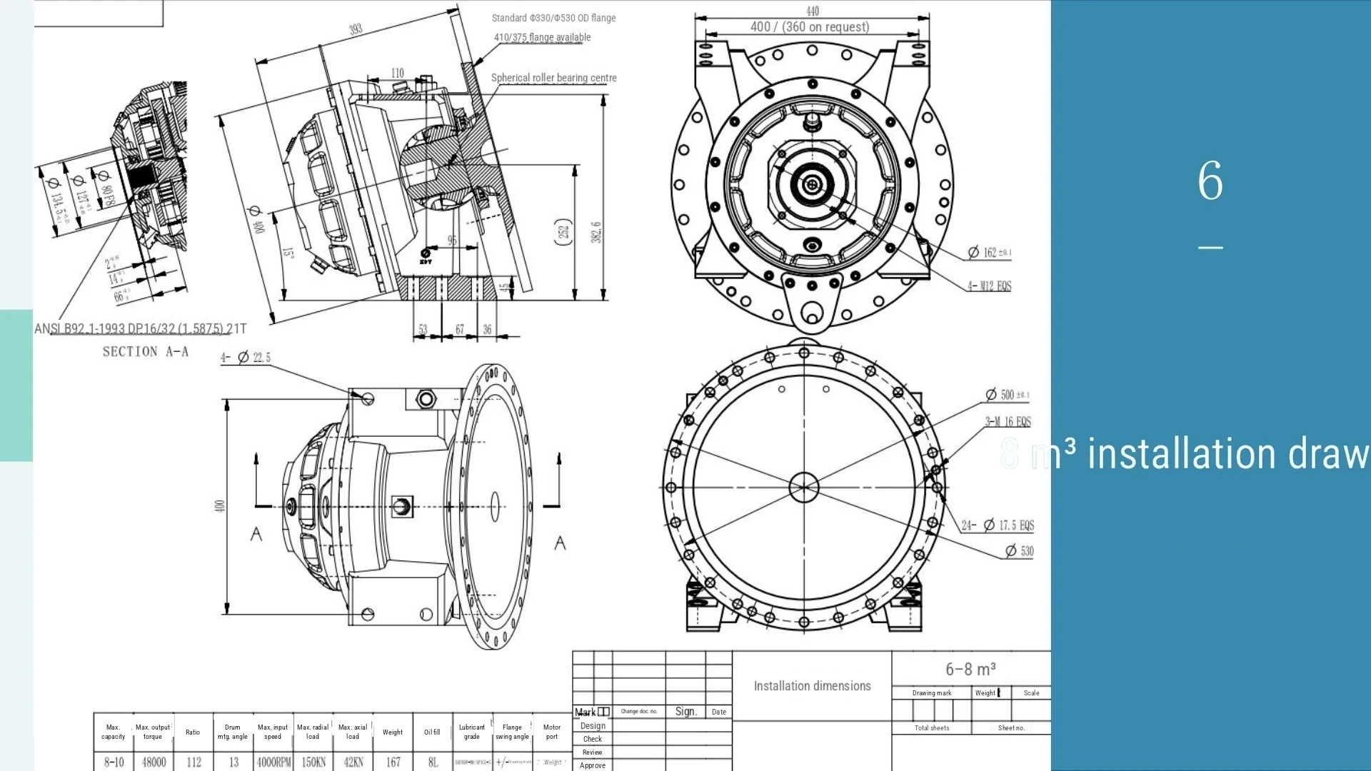 Installation & exploded view