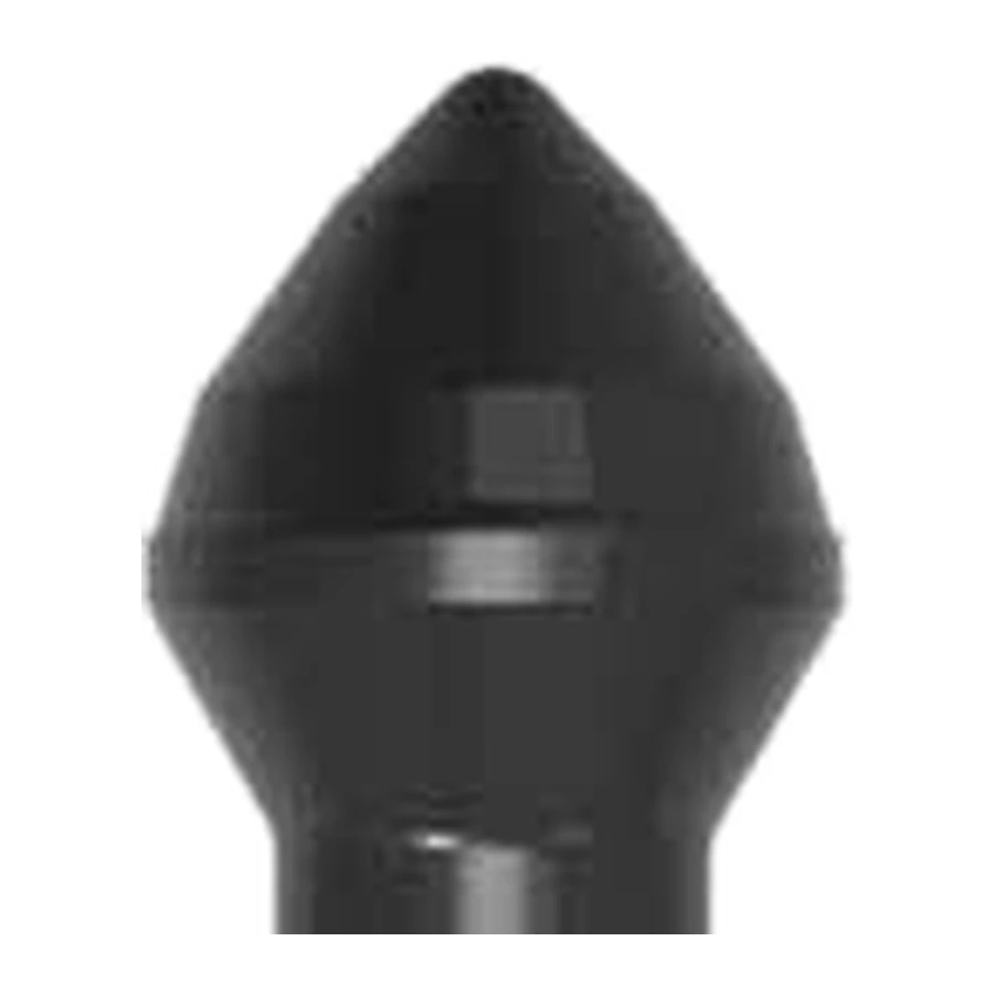 Conical carbide tips