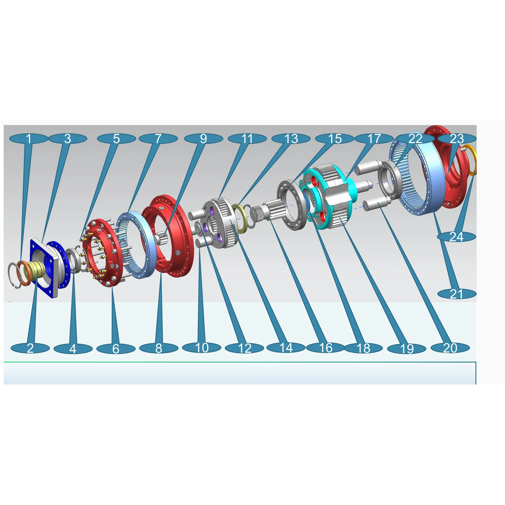 Complete unit drives