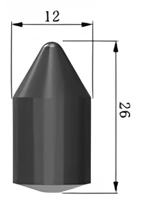 Carbide insert 12x26
