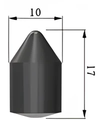 Carbide insert 10x17
