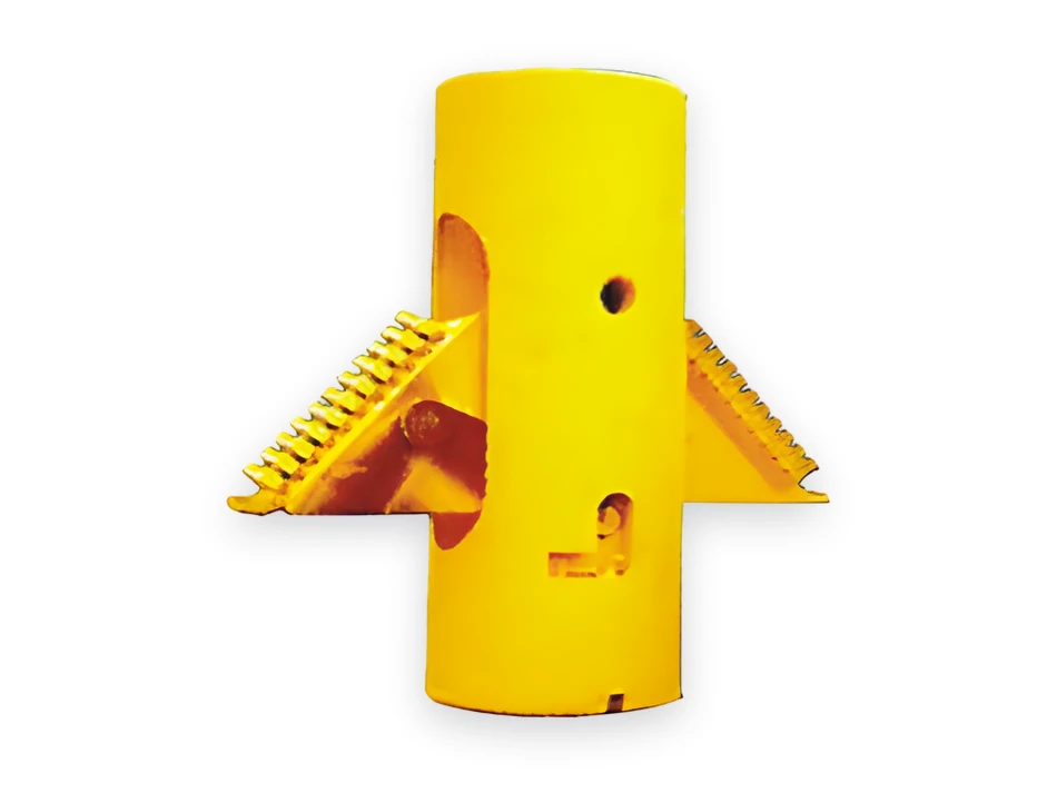 Two-wing belling bit, soil
