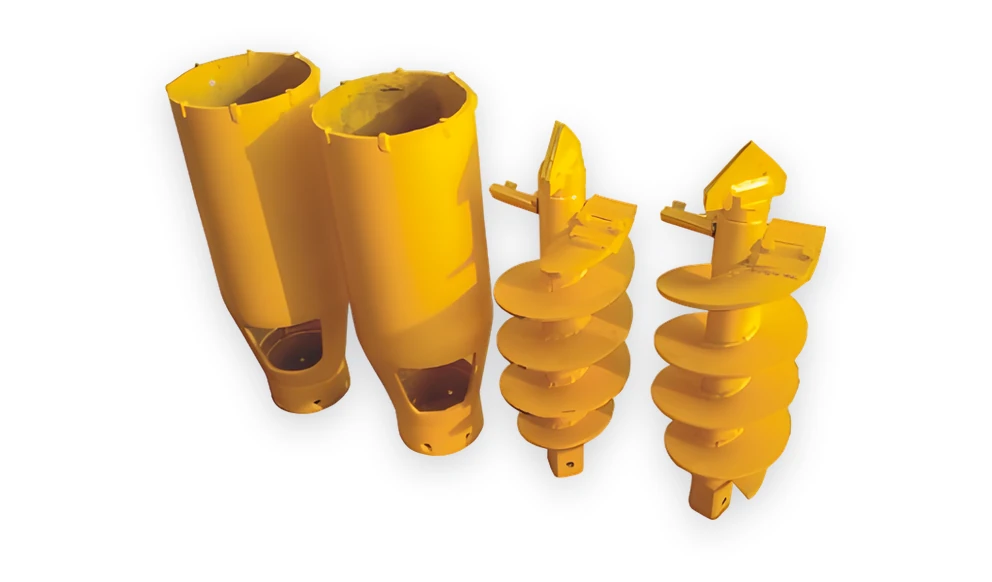 CFA bit for coal-seam sampling