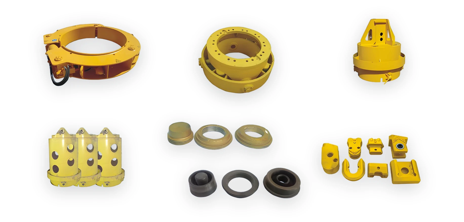 Casing accessories: adapters, connectors, drive adapters, bolts, shoes and teeth