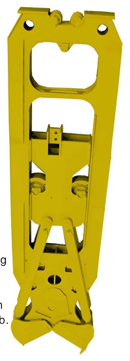 Mechanical rope grab, type A