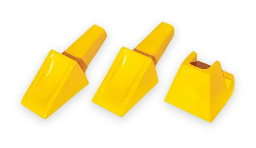 BE flat teeth and holders