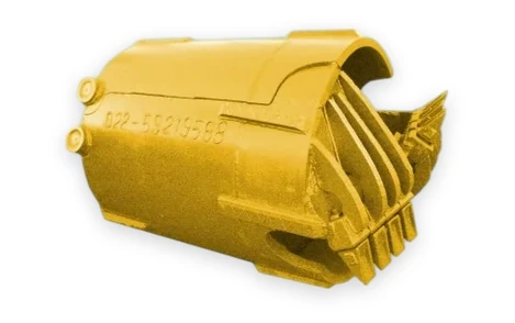 Clam drilling bucket, soil
