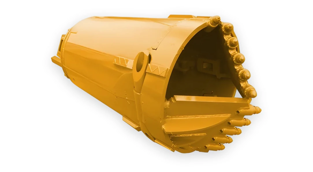 Cone-bottom bucket