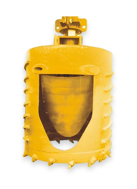 Grab-type core barrel